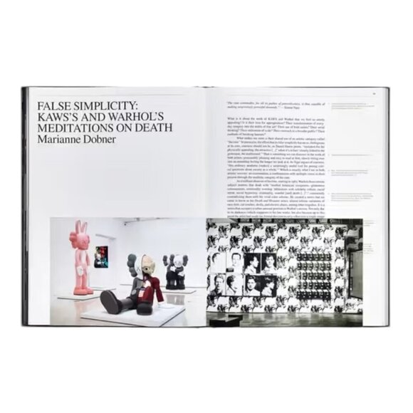 KAWS + WARHOL x UNIQLO UT Collection Hardcover Art Book & Shoulder Tote Bag 2024 - Picture 5 of 11